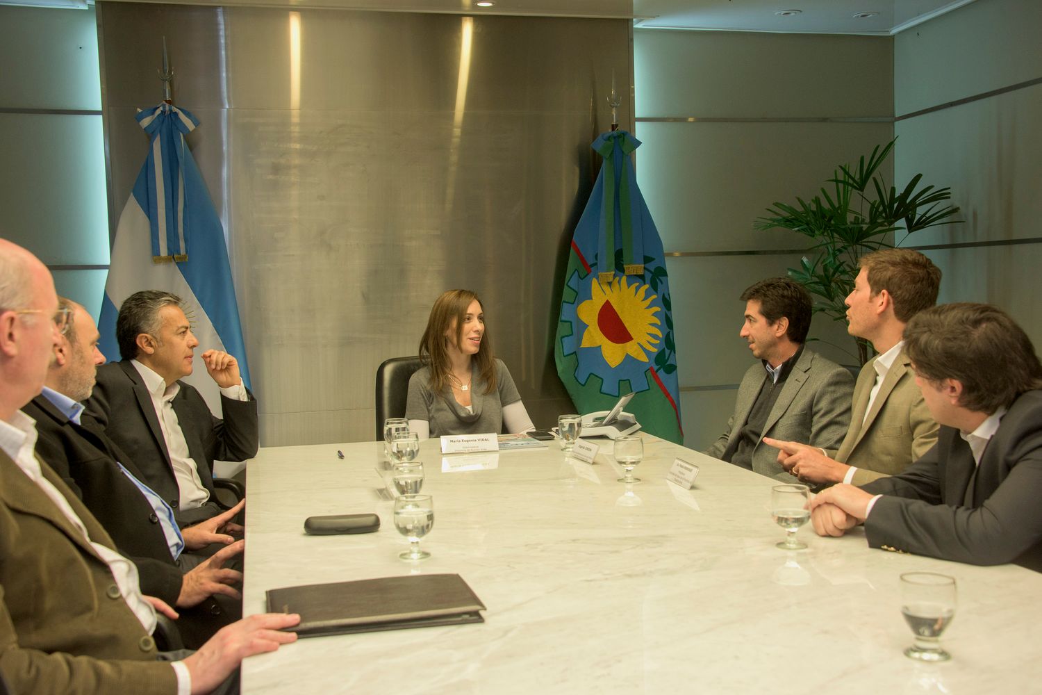 Vidal firmó un convenio con Mendoza para fortalecer los recursos hídricos