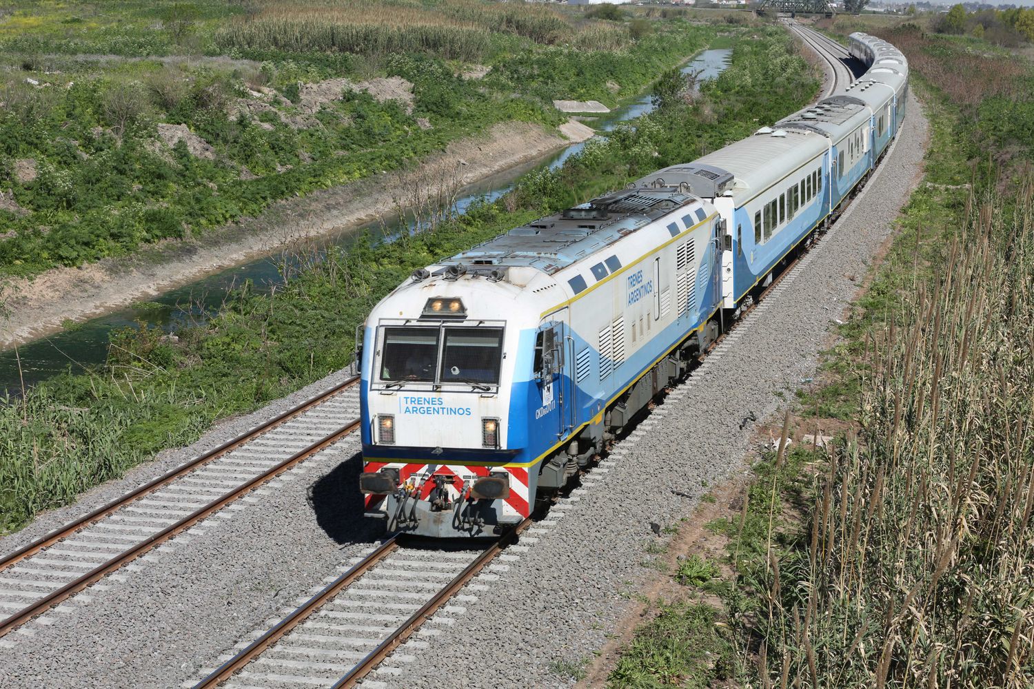 Nuevas vías del tren Mitre en el tramo que une San Martín, San Fernando y Tigre