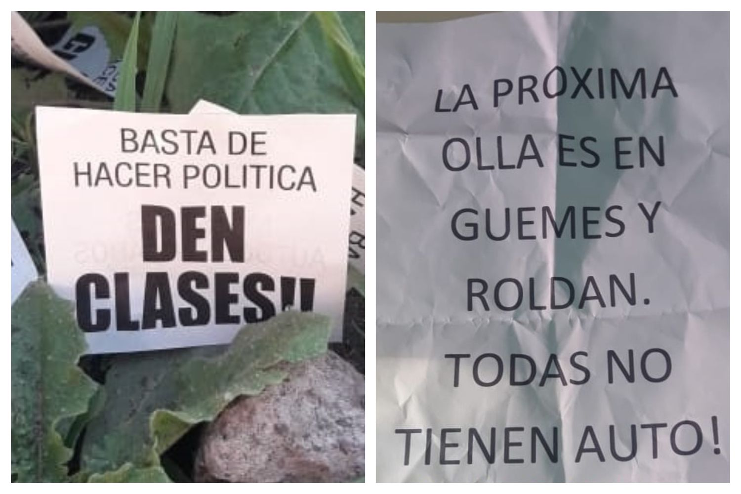 Moreno: Denuncian amenazas en la escuela donde trabaja la mujer de Rubén Rodríguez