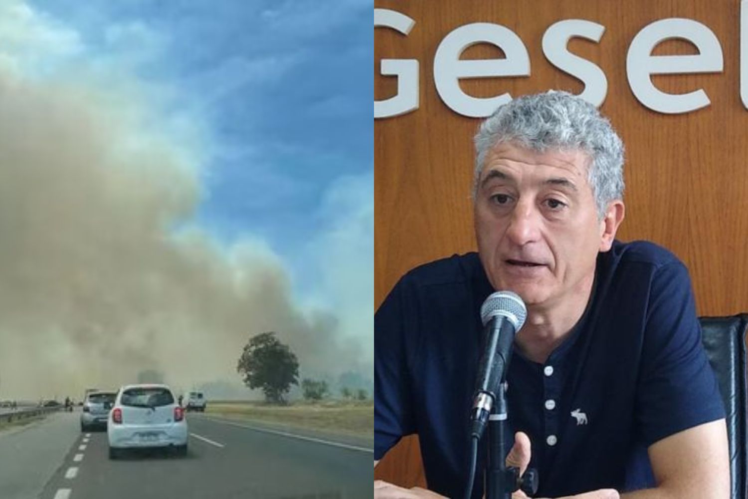 "Entendemos que hubo una intencionalidad", dijo Gustavo Barrera sobre los incendios que afectaron a Villa Gesell