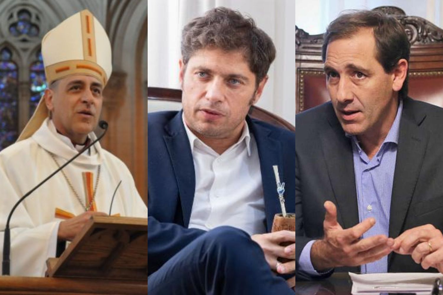 25 de Mayo sin grieta en la Provincia: Axel Kicillof y Julio Garro participan del Tedeum en la Catedral de La Plata