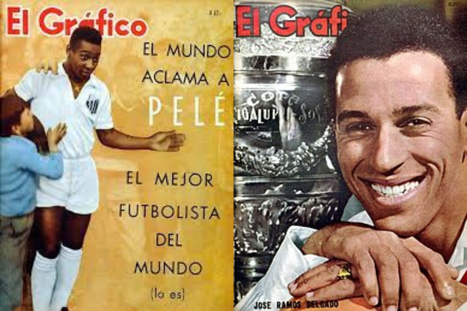 Quién fue José Manuel Ramos Delgado, el único bonaerense que compartió equipo con Pelé en Santos