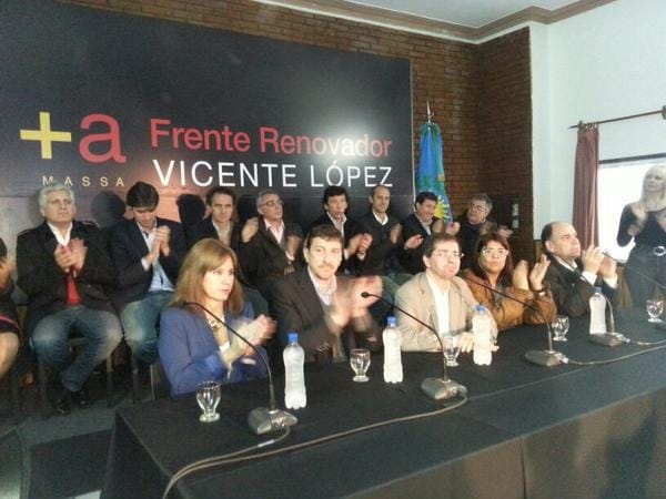 Elecciones 2015: El Frente Renovador ya tiene su bloque en Vicente López