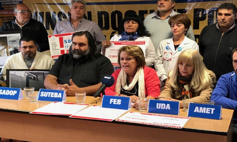 El FUDB envió una carta documento al Ministro Villegas para que convoque a paritarias
