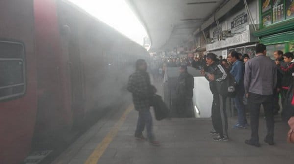 Susto en Boulogne: Principio de incendio en el Tren Belgrano Norte