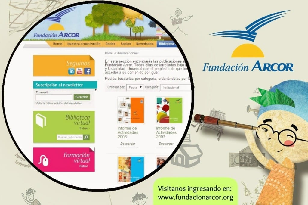 RSE: Fundación Arcor lanza un sitio web accesible