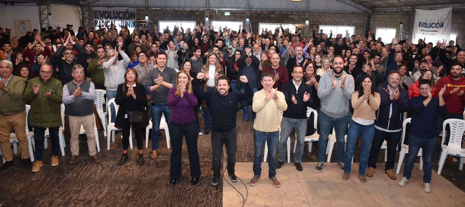 Martín Tetaz en Junín: "Si tenemos claro cómo gobernar la Provincia, podemos tener un presidente radical"