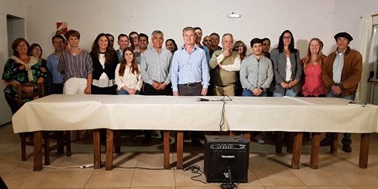 El Intendente electo José Castro presentó a su gabinete en el municipio de Monte
