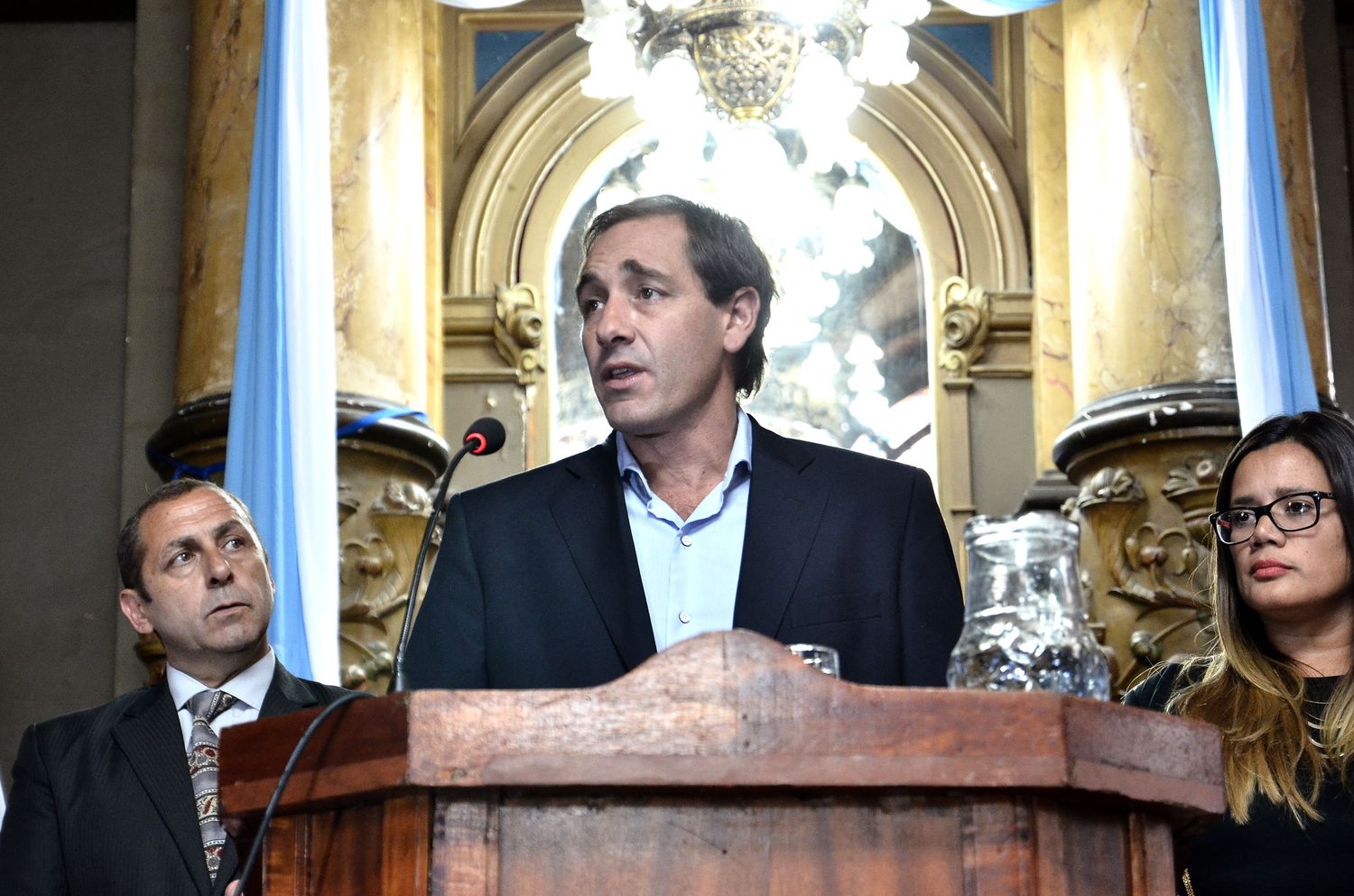 Garro llamó a la "reflexión" y al "diálogo" tras la represión en La Plata  