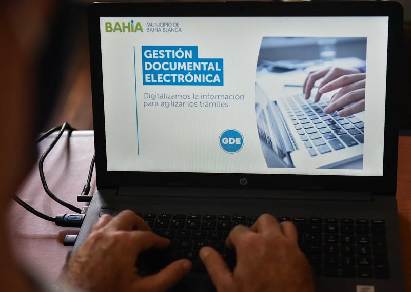 Bahía Blanca: La comuna implementa el Sistema de Gestión de Documentación Electrónica