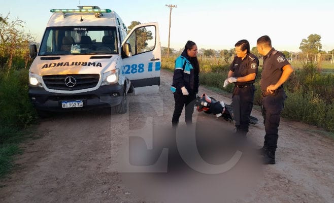 Zárate: Asesinaron a un gendarme en un camino rural y no le robaron la moto ni el arma reglamentaria