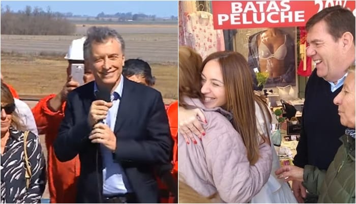 Macri en Pergamino mientras, Vidal, lejos en Mar del Plata: "Hay que escuchar el voto de la gente que no nos eligió"