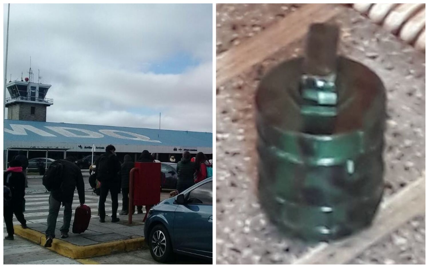Pánico en el Aeropuerto de Mar del Plata por un "artefacto sospechoso": Era un picador de marihuana