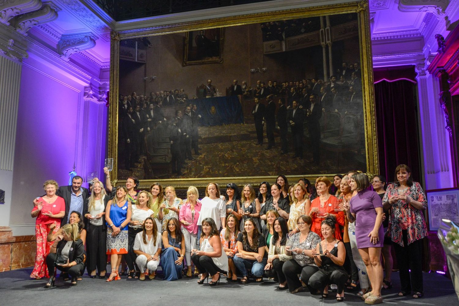 Homenaje y distinción a trabajadoras legislativas en Diputados en el marco del Día de la Mujer