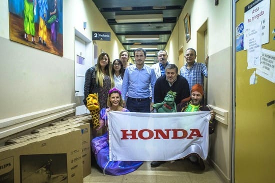 Honda realizó una importante donación al Hospital de Campana