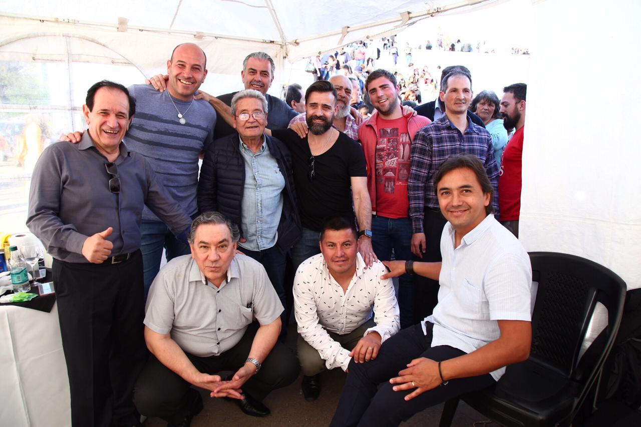 Martiniano Molina participó de "Quilmes Ora" junto a unos mil quinientos evangelistas