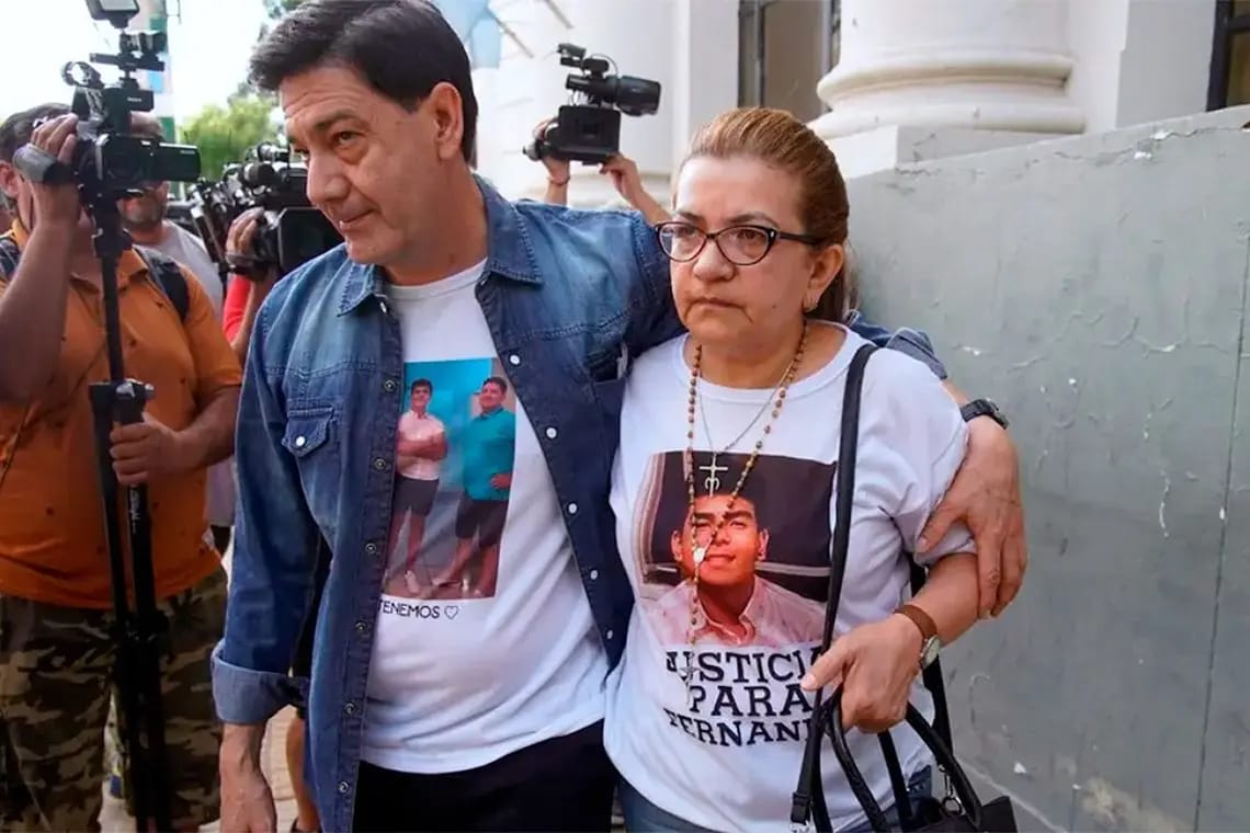 Los padres de Fernando en el homenaje a su hijo: "Queremos que el castigo sea ejemplar. Necesitamos justicia y paz"