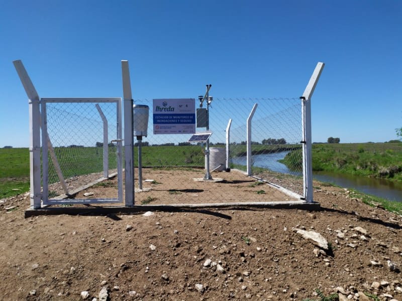 Nuevas estaciones hidrometeorológicas en cuencas del Arroyo del Azul y Tapalqué