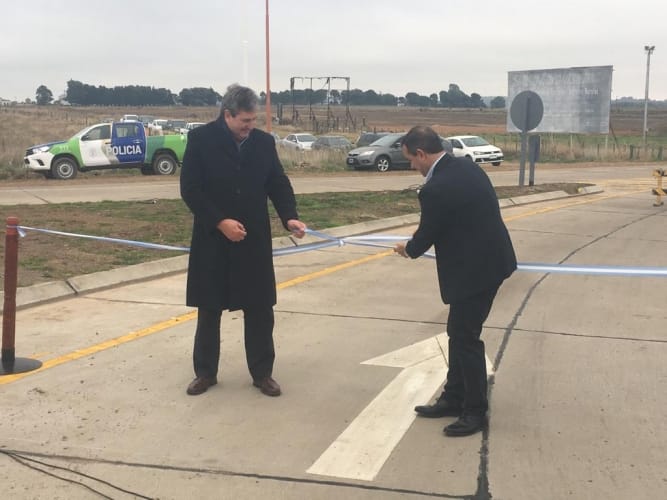 Inauguraron las obras de la Ruta Provincial N°67 entre Puán y Pigüé