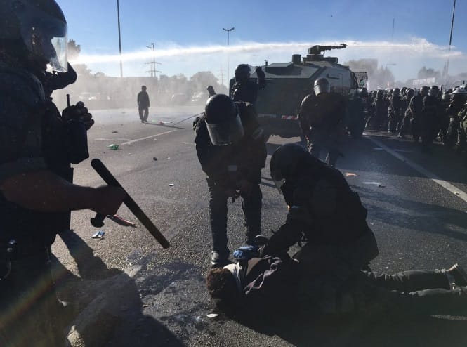 #ParoGeneral: Incidentes, heridos y detenidos durante el desalojo en Panamericana