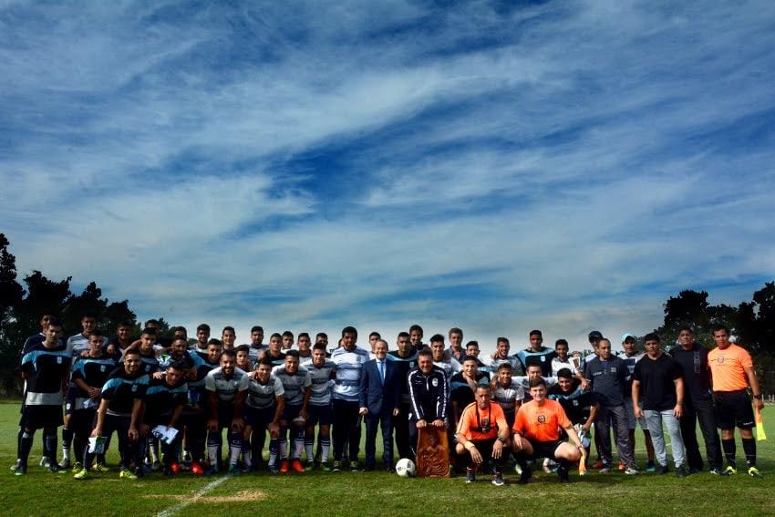 Internos del Penal de Dolores jugaron un partido con la reserva de Gimnasia de La Plata