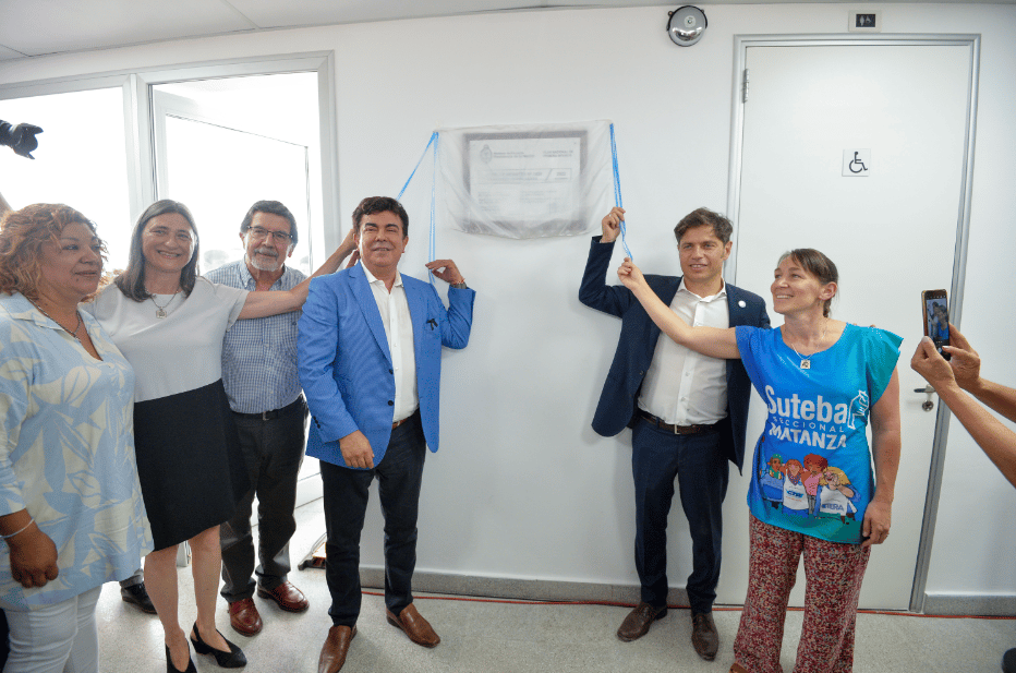 La Matanza: Kicillof y Espinoza inauguraron el edificio del Jardín de Infantes N°1029 en Virrey del Pino