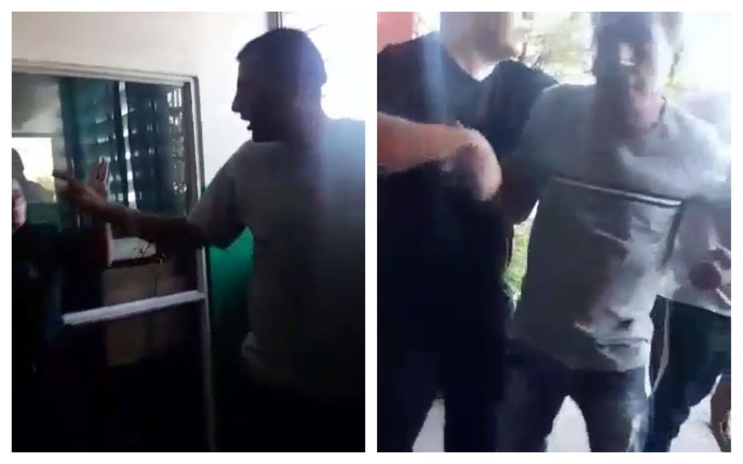 Escándalo en la Bonaerense: El video de dos jefes que fueron a trabajar borrachos a La Matanza