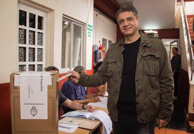 Votó Jorge Macri en Vicente López: "Hoy más que nunca salimos a defender lo que creemos"