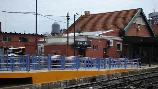 Tren San Martín: Licitaron la remodelación de la estación José C. Paz