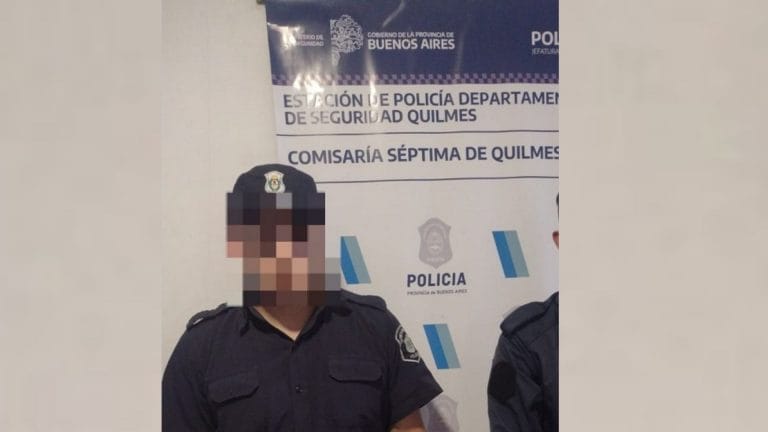 Quilmes: Joven fue vestido de policía a una fiesta de Halloween y terminó detenido