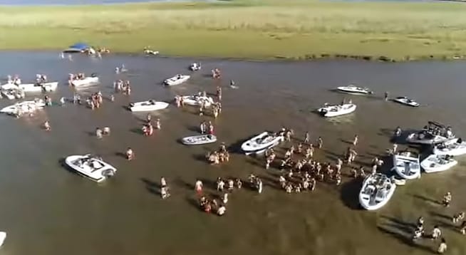 “The Island Junín”: La fiesta clandestina que reunió a 30 lanchas en la laguna de Gómez