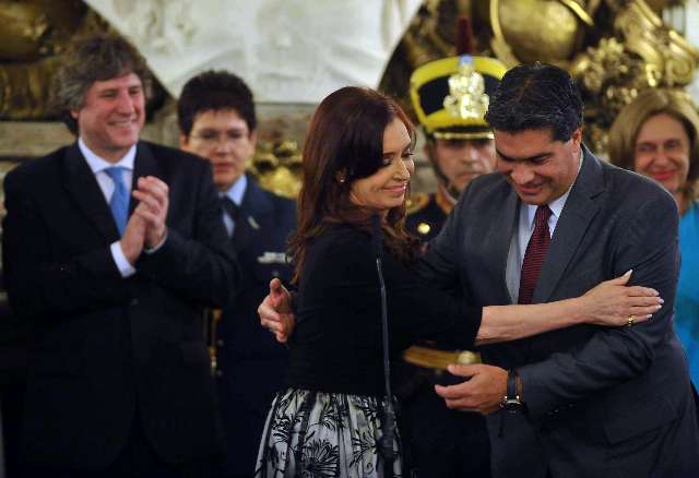 Cristina tomó juramento a los nuevos funcionarios de su Gabinete
