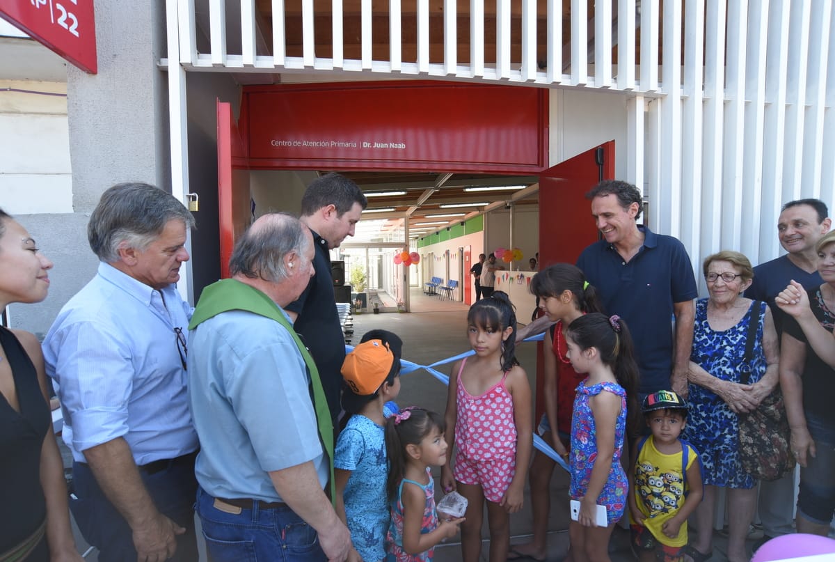 Katopodis inauguró el primer Centro de Salud en Villa Lanzone Oeste