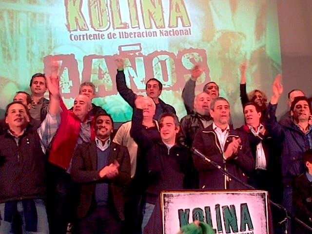 Alicia Kirchner encabezó acto por aniversario de Kolina con diversos dirigentes kirchneristas
