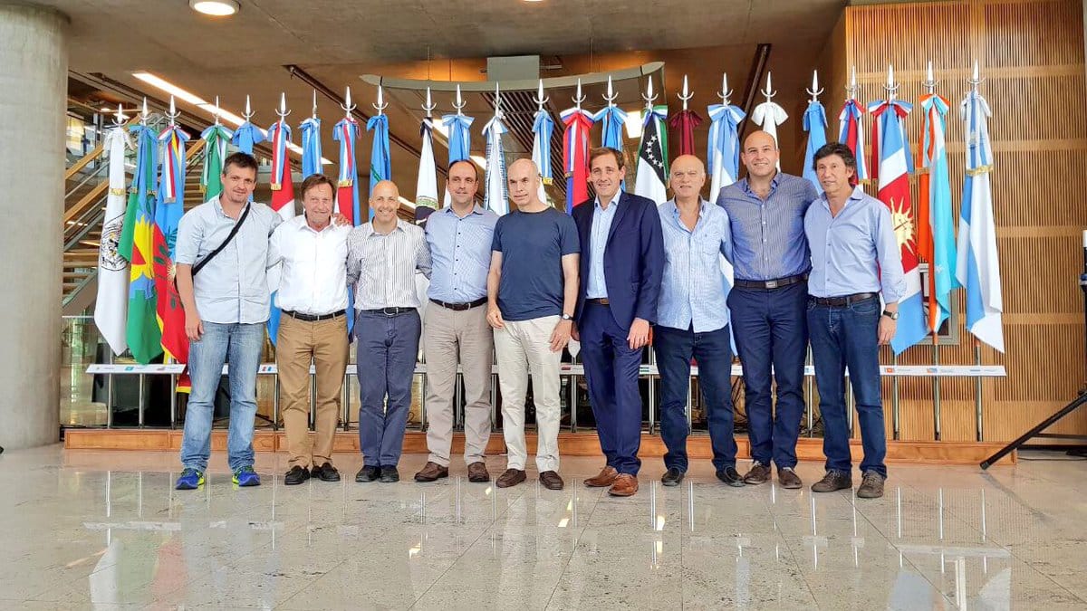 Intendentes bonaerenses de Cambiemos firmaron convenio de colaboración con Rodríguez Larreta