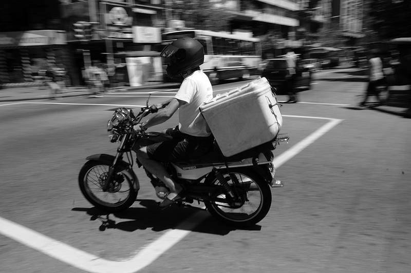 Pergamino: Motoqueros y "deliverys" marchan por seguridad