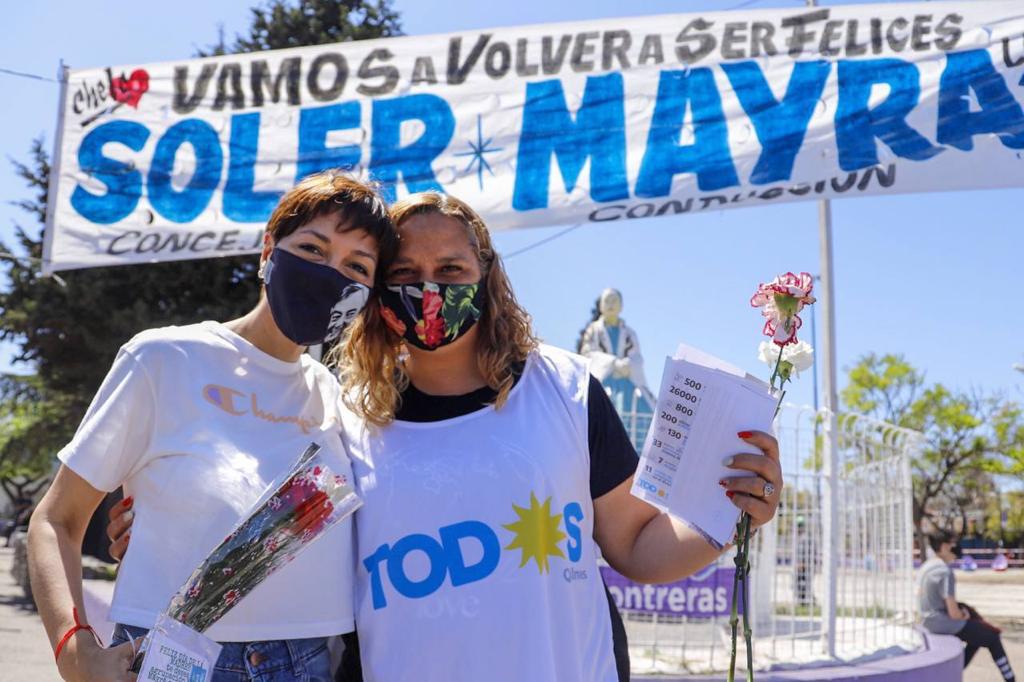 Quilmes: Mayra Mendoza anunció que habrá un Paseo de la Lealtad "para recordar a Néstor, Cristina, Eva y Perón"
