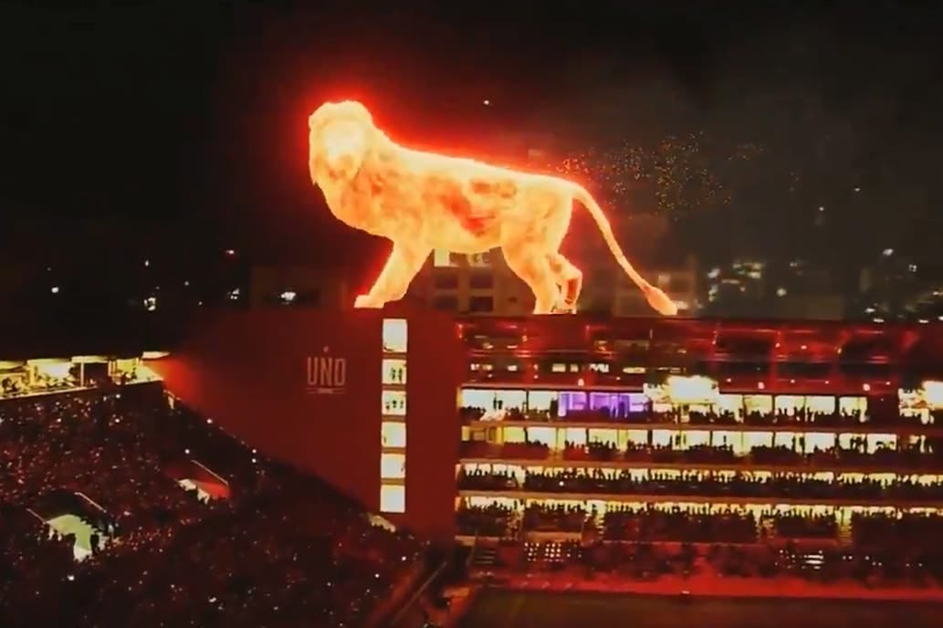 Estudiantes inauguró su estadio y La Plata fue una fiesta: Shows, homenajes y hasta un león de fuego