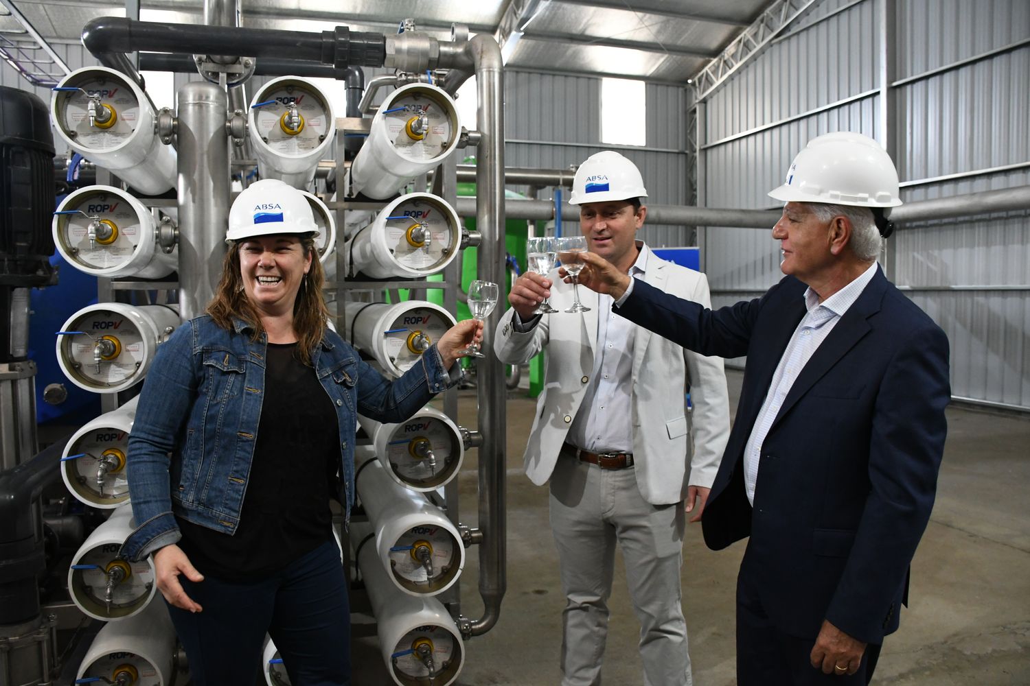 Agua potable en Lincoln: Inauguran planta de ósmosis inversa con inversión de $83 millones