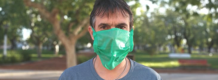 Coronavirus: En General La Madrid obligan a usar una mascarilla facial para circular en vía pública