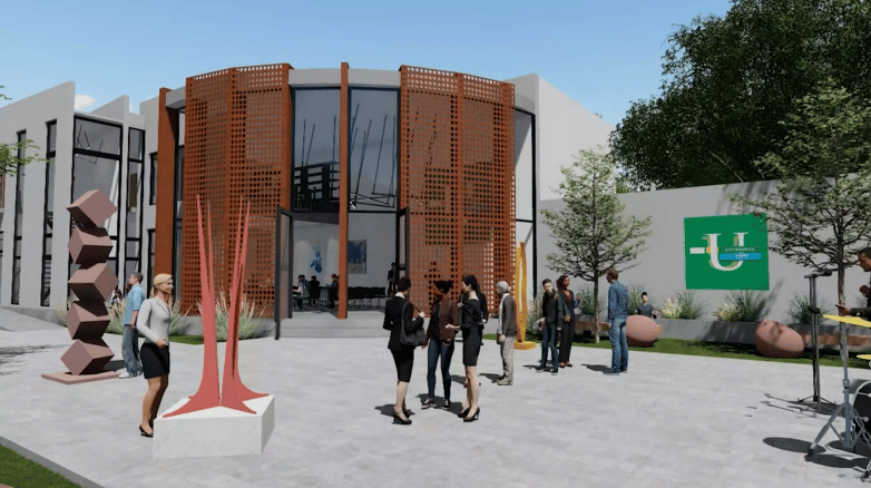 Avances: El municipio de Lobería mostró cómo quedará el edificio de la Universidad