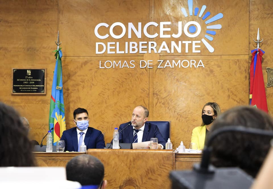 Apertura Legislativa en Lomas de Zamora: "Estoy orgulloso de todo lo que pudimos hacer durante el 2020", celebró Insaurralde