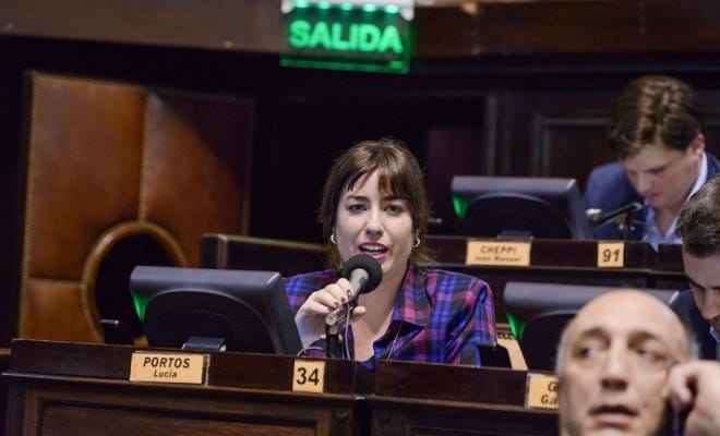 La diputada Lucía Portos se despidió de la Legislatura con críticas al trabajo parlamentario