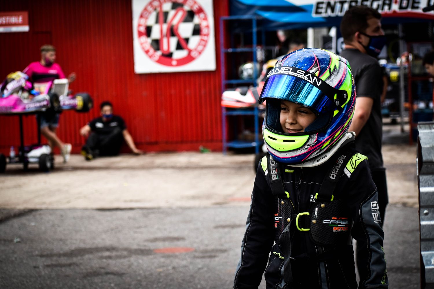 Primeros pasos bien firmes en el karting de la piloto de San Martín, Ludmila Ibarra Vázquez