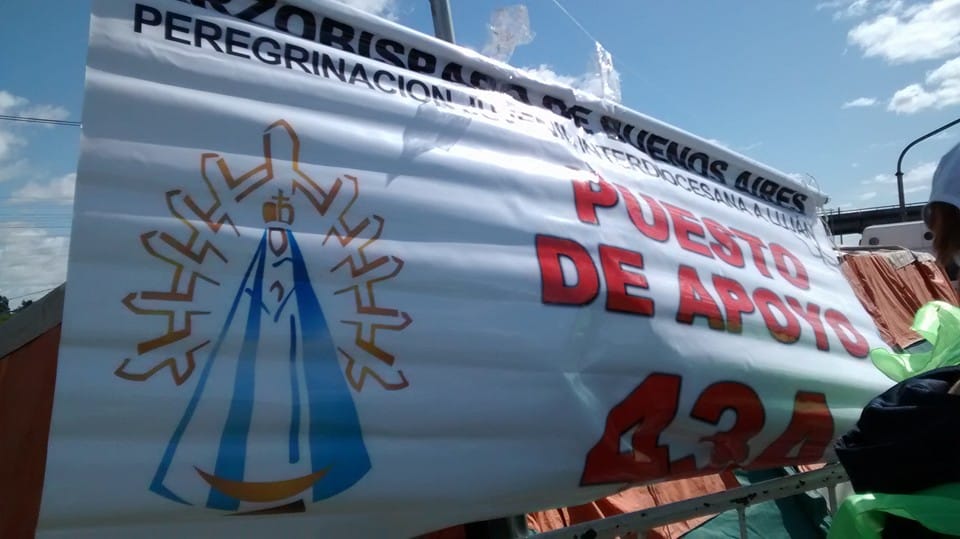 Piden donaciones para la 43º Peregrinación a Luján, la muestra de fe más grande del país