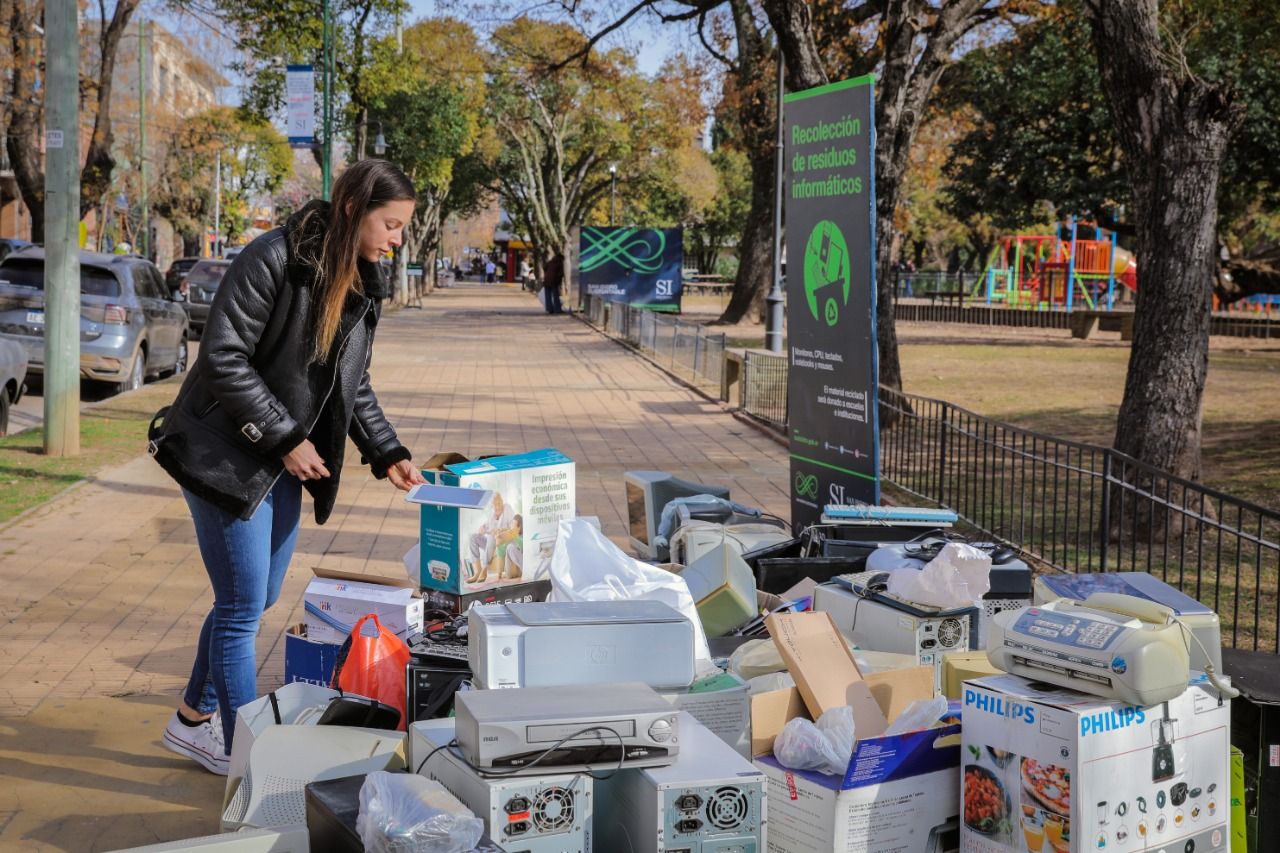 San Isidro: Jornada medioambiental de recolección de residuos informaticos para ser reutilizados