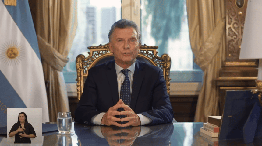 Informe de gestión: Frases destacadas de la cadena nacional de Mauricio Macri
