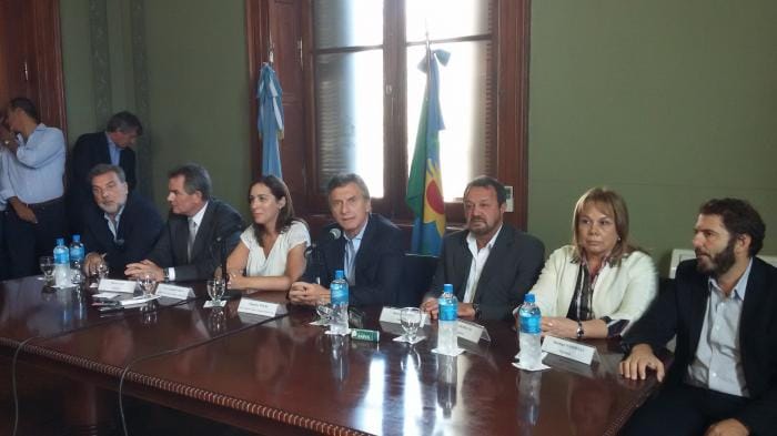 Macri presentó el nuevo bloque Juntos por Buenos Aires en la Legislatura bonaerense