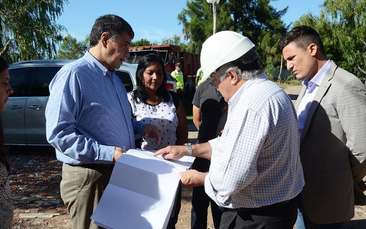 Vicente López: Jorge Macri recorrió las obras en el Barrio El Ceibo 
