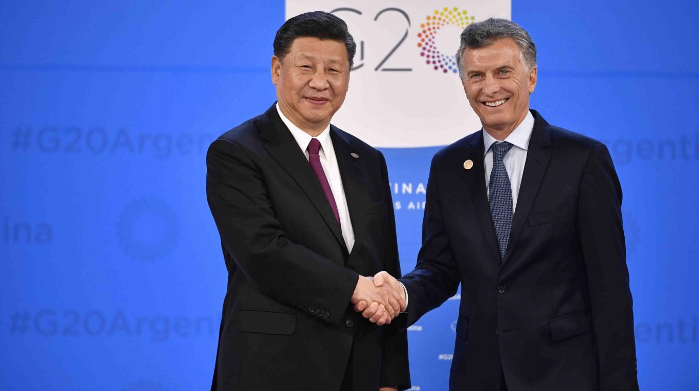 Cumbre del G20: El presidente Mauricio Macri recibe a su par de China en la Quinta de Olivos